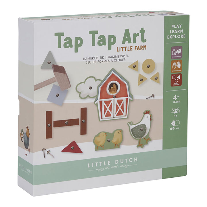 Little Dutch Hammerspiel Nagelspiel Tap Tap Art (Little Farm), Little Farm