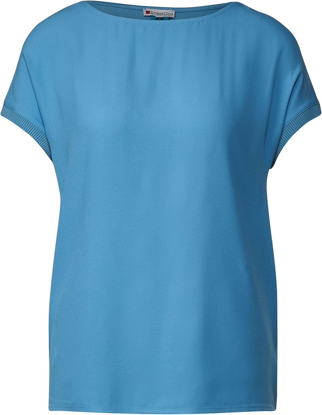 Street One Damen Kurzarmshirt 40 Off White, 40 Off White