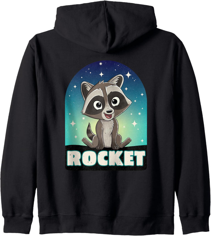 Marvel Guardians of the Galaxy Volume 3 Baby Rocket Toony Kapuzenjacke
