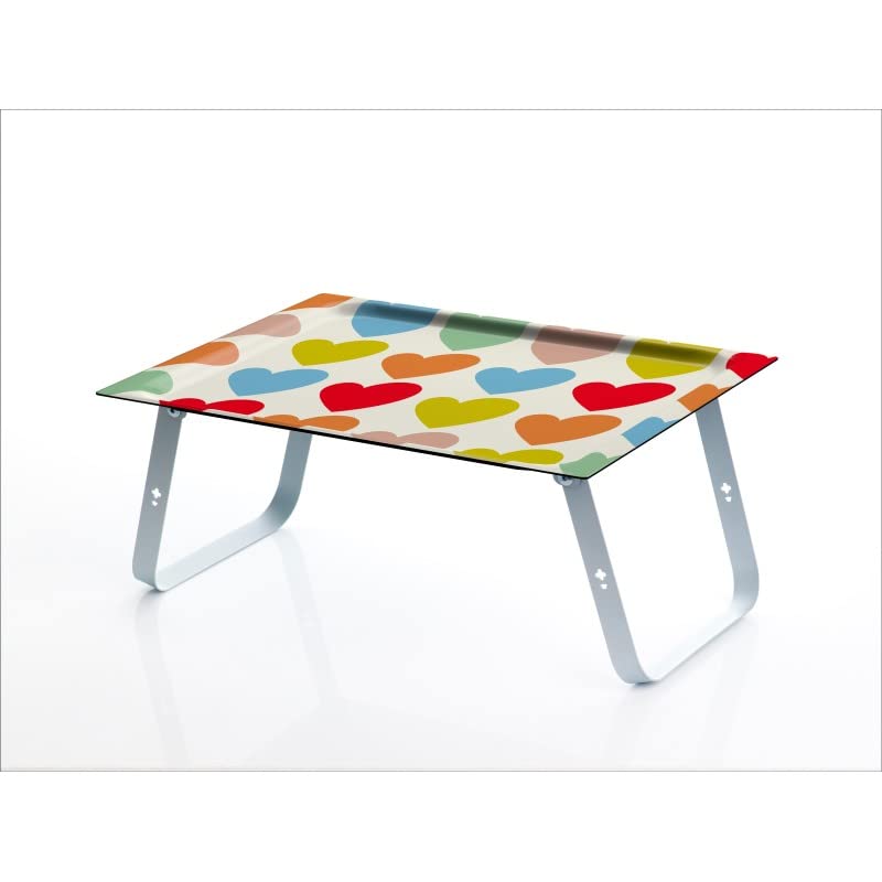 DON HIERRO - Frühstückstablett, Betttisch mit klappbaren Beinen, HOLA.-79 48 x 37 x 21 cm. 79, 48 x