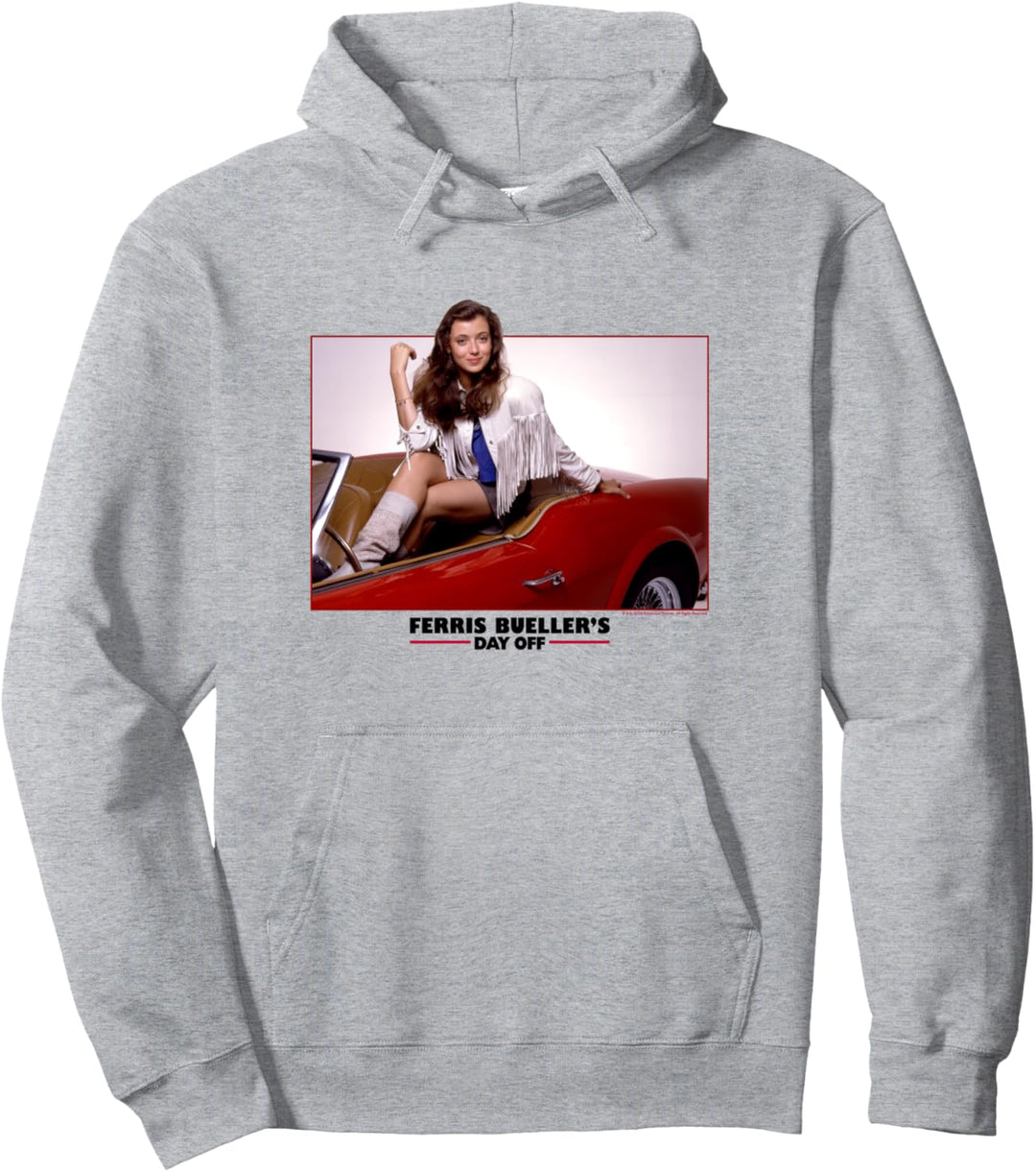 Ferris Bueller's Day Off Sloane Car Portrait Pullover Hoodie