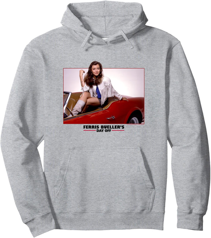 Ferris Bueller's Day Off Sloane Car Portrait Pullover Hoodie