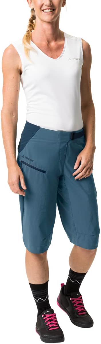 VAUDE Damen Shorts Women's Moab Pro Shorts 36 Blue Gray, 36 Blue Gray