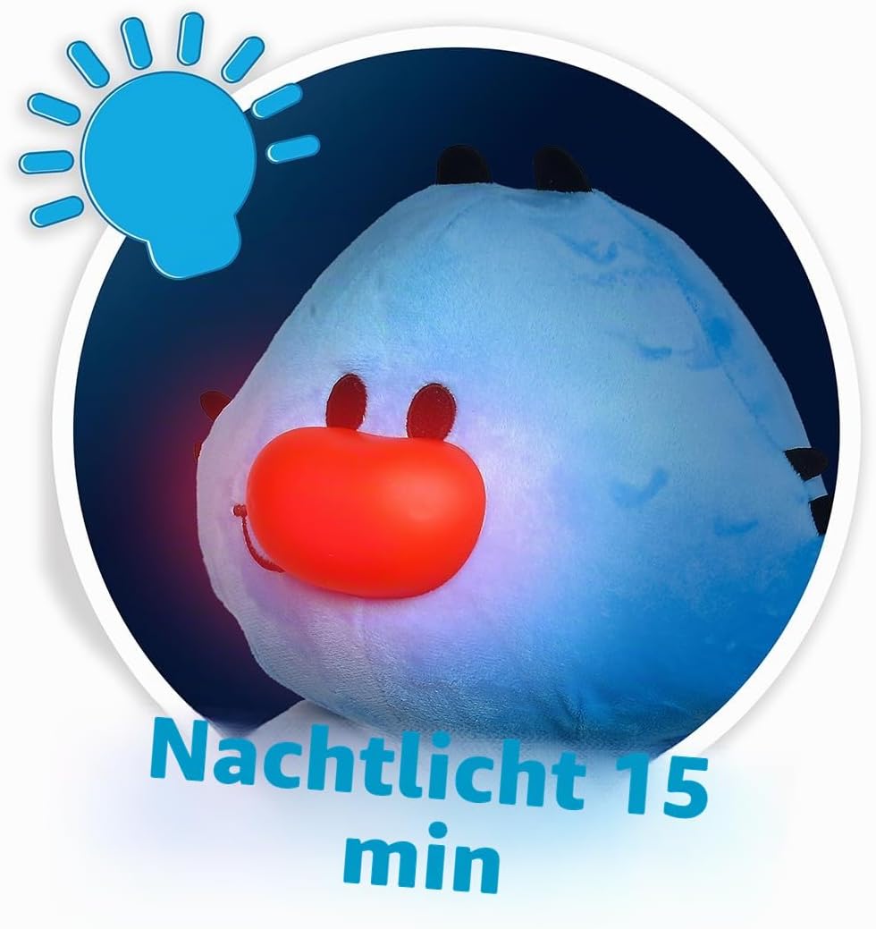 Simba 109356132 Oggy Funktionsplüsch, mit Licht und Sound, 30cm, Plüschfigur ab den ersten Lebensmon