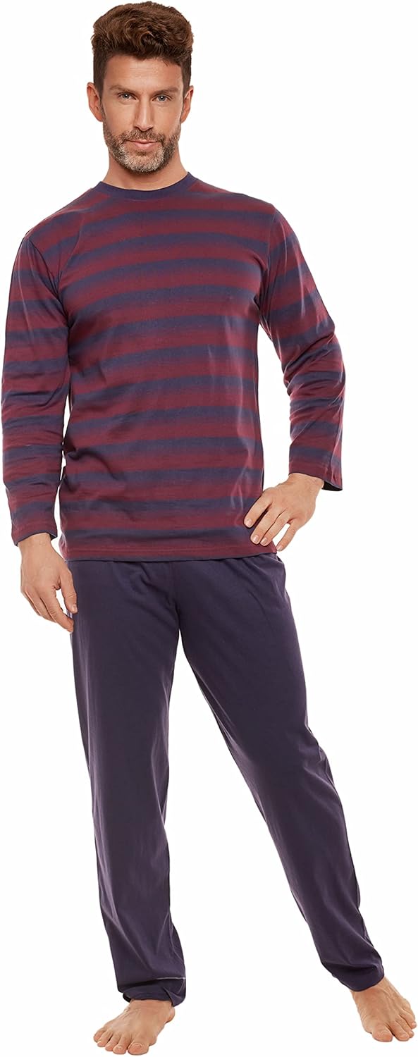 Selente Sweet Dreams moderner und bequemer Herren Schlafanzug/Shorty, mit weicher Baumwolle, Verschi