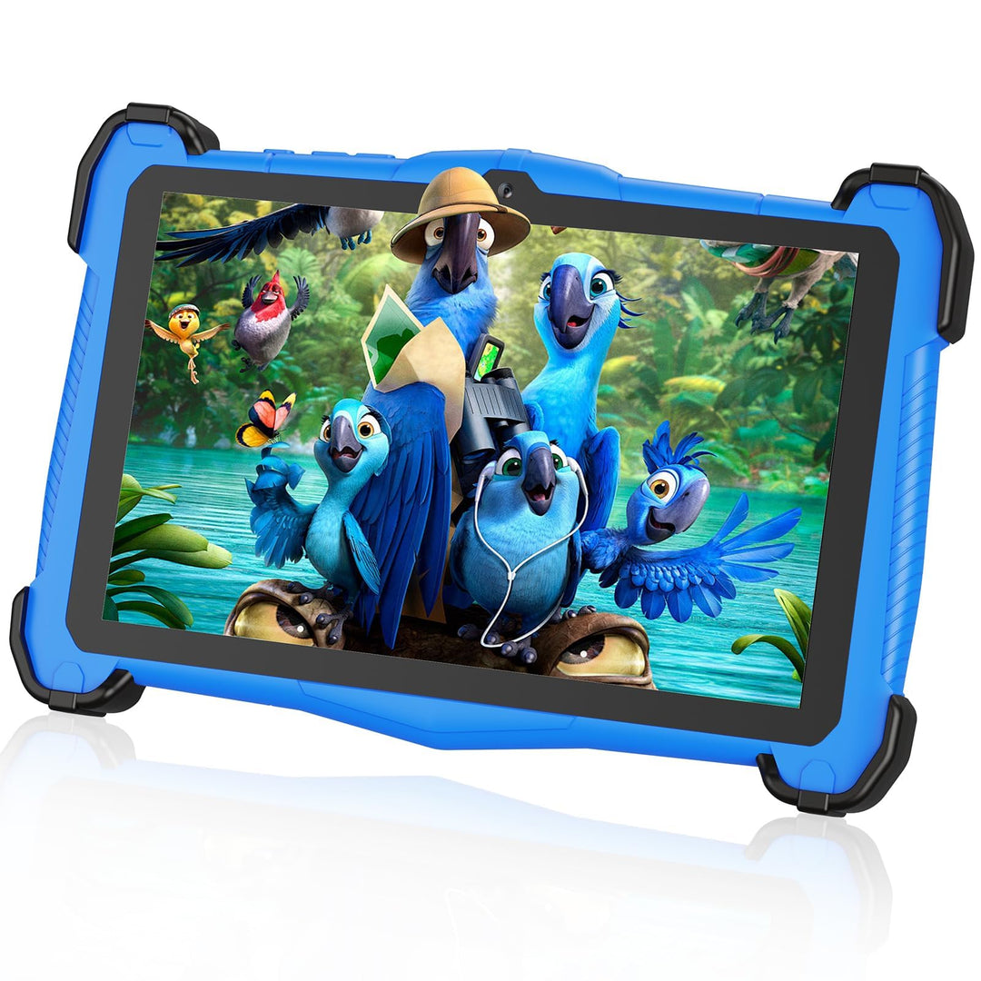 EagleSoar Kinder Tablet 7 Zoll Android 15, Tablet Kinder mit 10GB RAM+64GB ROM+TF 1TB, Kindersicheru