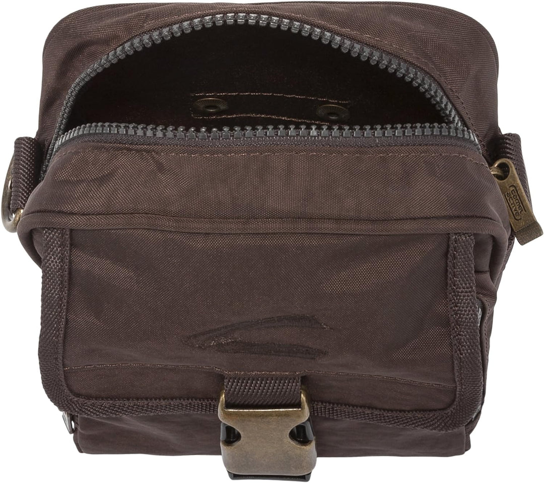 camel active bags Journey Herren Umhängetasche Crossbody Bag Klein 16 x 8 x 21,5 Beige, 16 x 8 x 21,