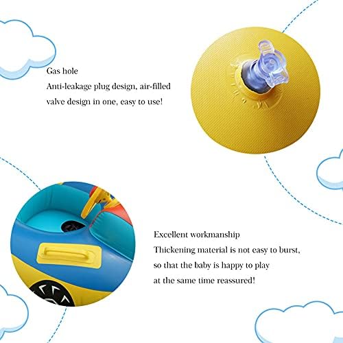 Kinder Aufblasbarer Schwimmring Pool Float Sitz Boot Nettes Auto Baby Floatie Sicherer Sitz Schwimme