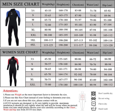 Damen-Neoprenanzug, 3 mm, für Herren, Ganzkörper-Taucheranzüge, Reissverschluss hinten, zum Tauchen,