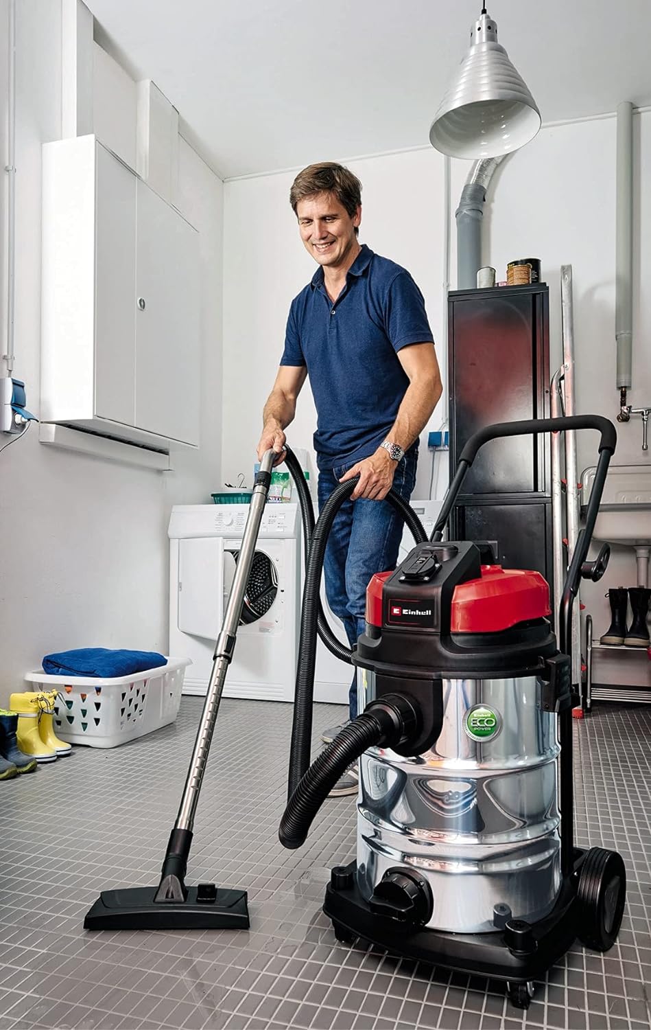Original 2362000 Einhell Ersatzschlauch (3 Meter für 36MillimeterSchlauchsystemebeiNass-Trockensauge