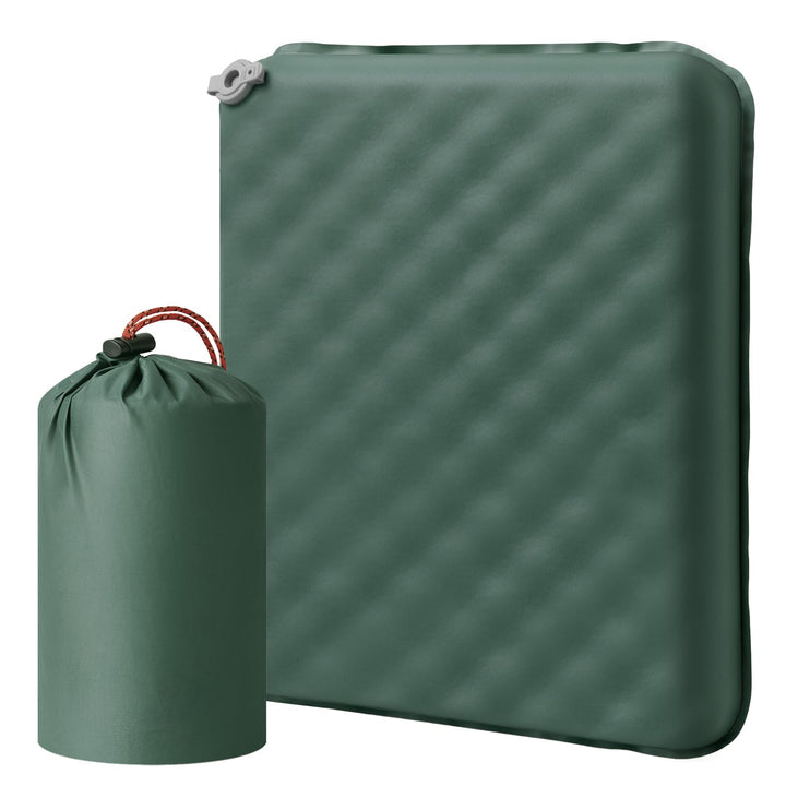 Sitzkissen Selbstaufblasend 41 x 32 x 4 cm, Sitzkissen Outdoor, Camping Kissen Sitzunterlage Outdoor