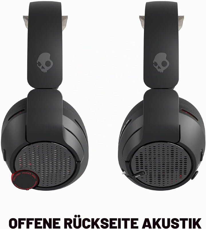 Skullcandy Crusher PLYR 720 Wireless Gaming Headset, Ultimate Immersion and Comfort, THX Spatial Aud