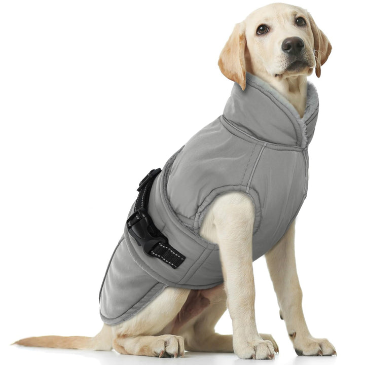Hundemantel XL, Hundemantel Grosse Hunde Winterjacke Hund Fleece Hundepullover Warme Hundeweste Hund