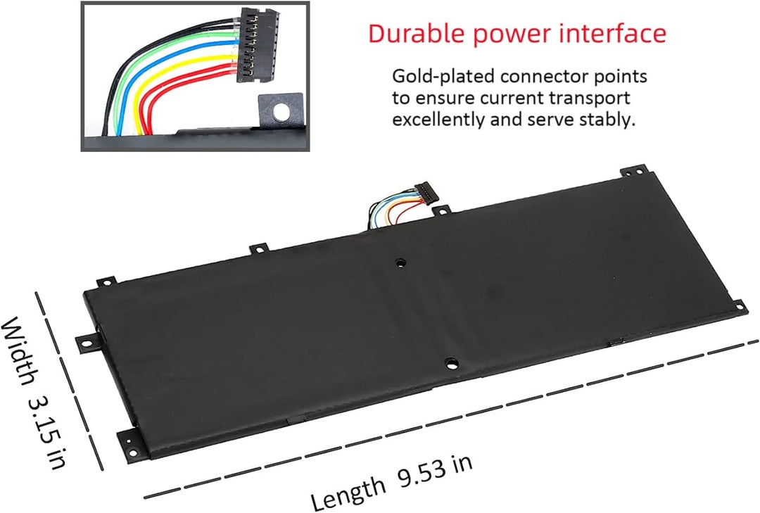 PUGASR BSNO4170A5-AT Laptop Akku Kompatibel mit Lenovo Miix 510 510-12ISK 510-12IKB 520 520-12IKB Se