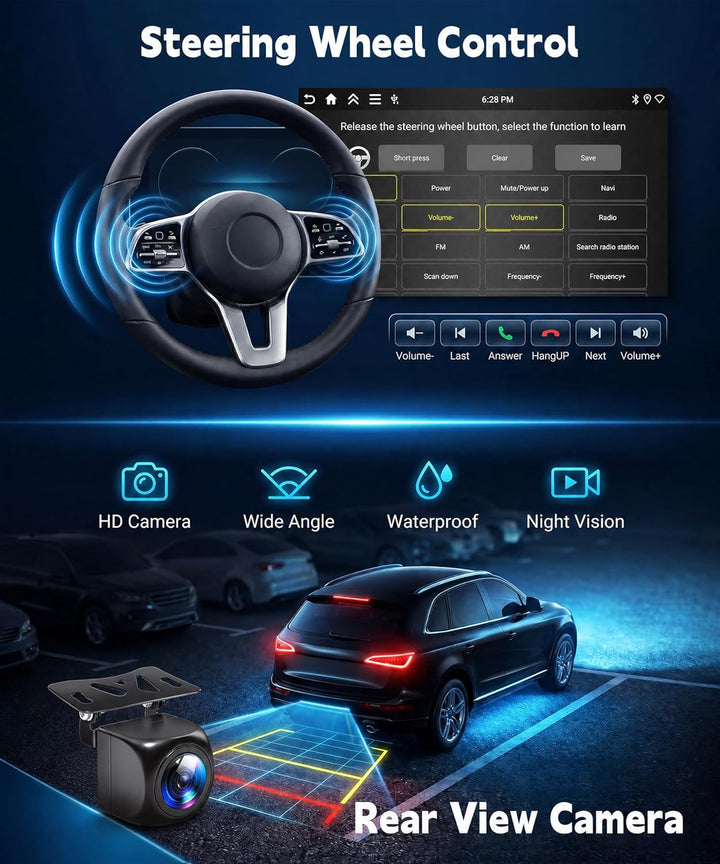 Rimoody 2G+64G Android Autoradio für Opel Astra J 2010 2011 2012 2013 2014 Wireless Carplay Android