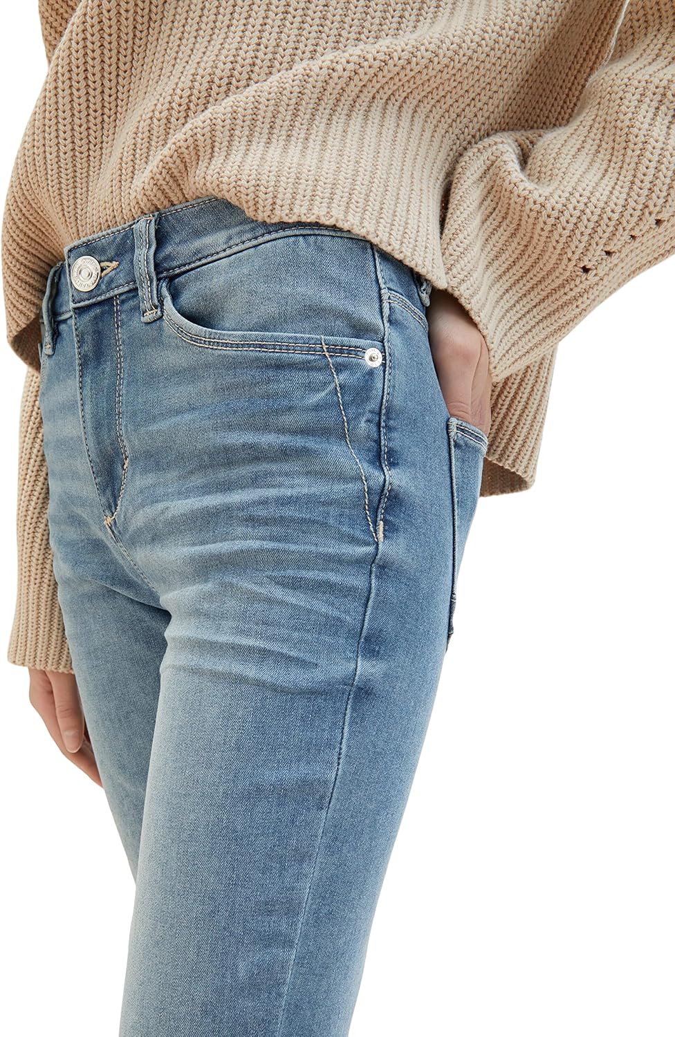 TOM TAILOR Damen Kate Capri Jeans