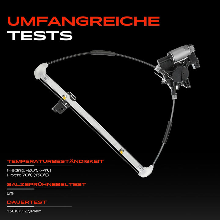 Frankberg Fensterheber mit Motor Hinten Rechts Kompatibel mit 6 G-G G-Y Schrägheck Kombi Stufenheck