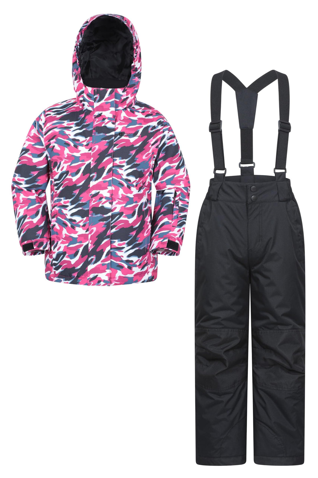 Mountain Warehouse Kinder-Ski-Set aus Unisex Winterjacke und Hose - Zweiteiler für Winter und Schnee