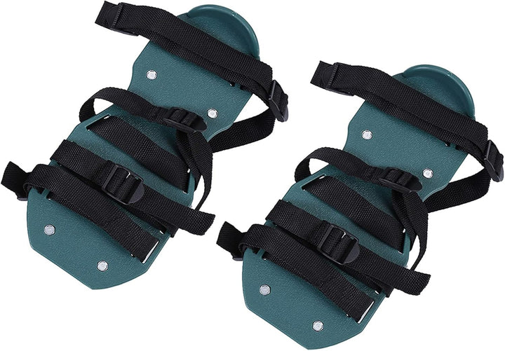 Yosoo Health Gear 1 Paar Rasenbelüfter-Sandalen, Robuste Gras-Spikes-e, Vormontiert für mit Verlänge