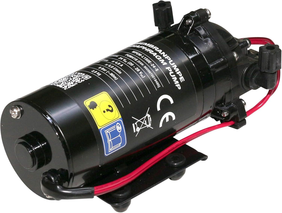 Mini-Membranpumpe mit 24V Gleichstrommotor, WPEM-L150E-24-S, WPEM-L150E-24-S