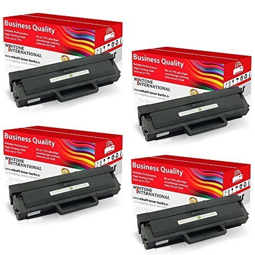(4X, Rebuilt Business Toner Samsung MLT-D101S ML2160), Kompatibel Business Tonerkartusche für Samsun