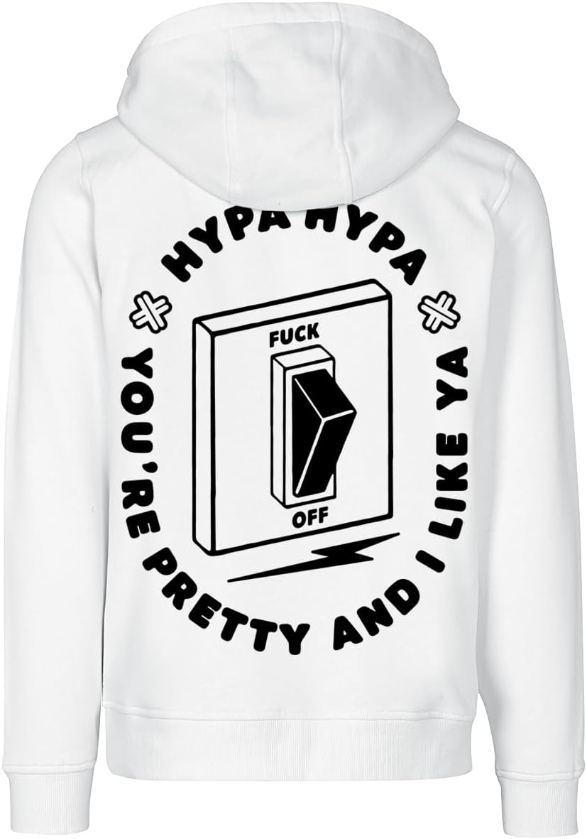 Electric Callboy Hypa Hypa Switch Männer Kapuzenpullover weiss Band-Merch, Bands XXL Weiss, XXL Weis