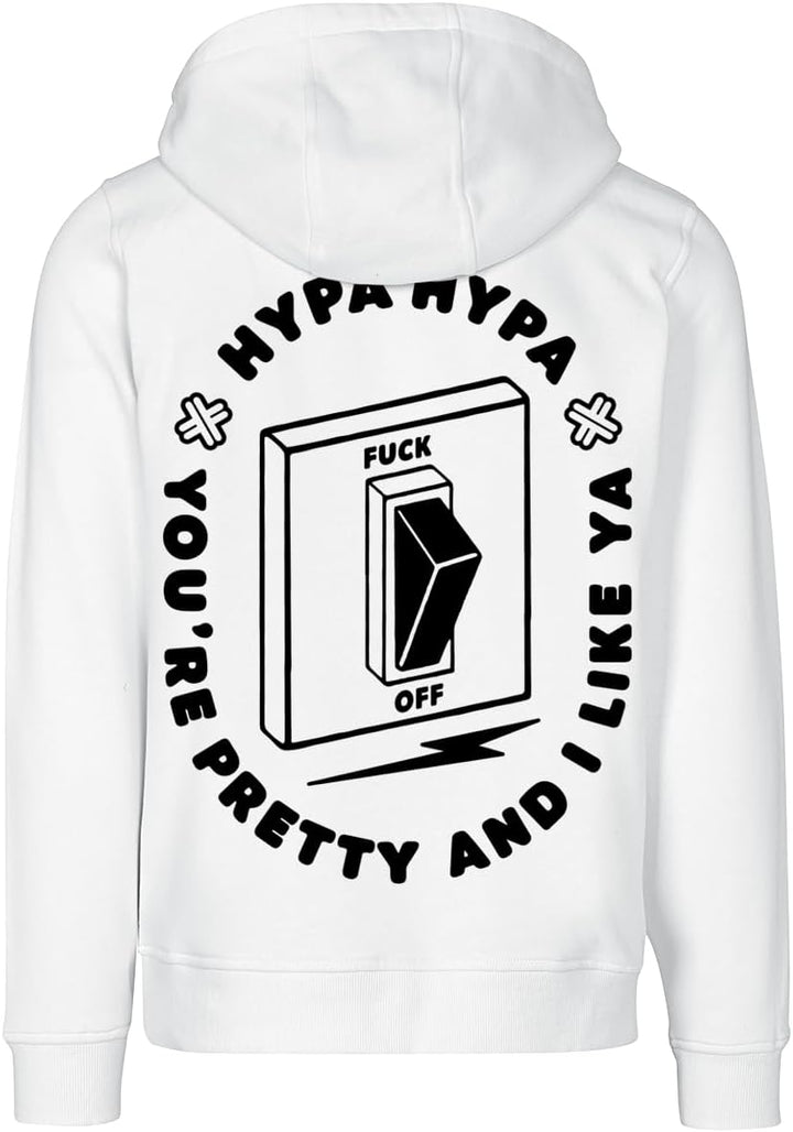 Electric Callboy Hypa Hypa Switch Männer Kapuzenpullover weiss Band-Merch, Bands XXL Weiss, XXL Weis