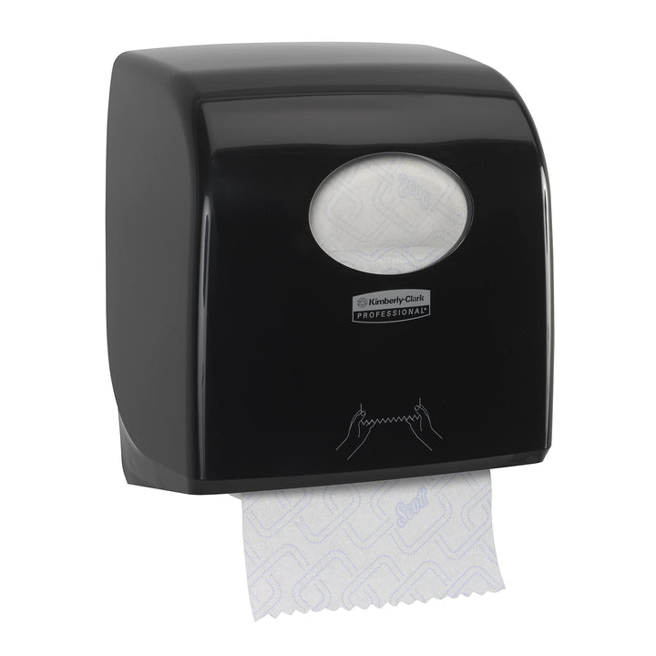 Aquarius, 7956, Slimroll Rollenhandtuchspender, Schwarz, 1 x 1 Spender
