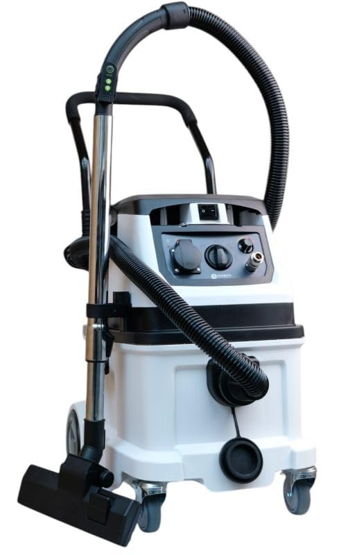 Industriesauger mit Klopffunktion 1600W Bausauger mit Fernbedinung Nassauger mit Steckdose Druckluft