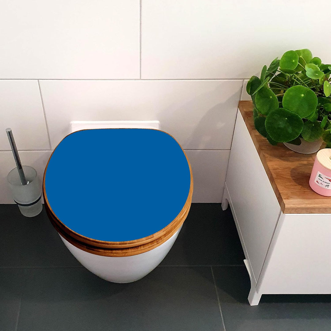 banjado Design WC Sitz Bambus Absenkautomatik 45,8x37,5cm - Toilettendeckel mit Absenkautomatik Holz