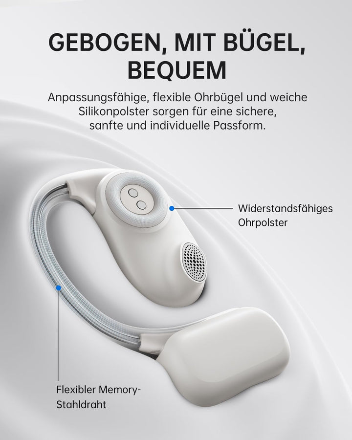 Baseus Bowie MF1 Open-Ear-Kopfhörer Bluetooth, Gerichtete Akustik, Kraftvoller Bass, Ultraleicht, IP