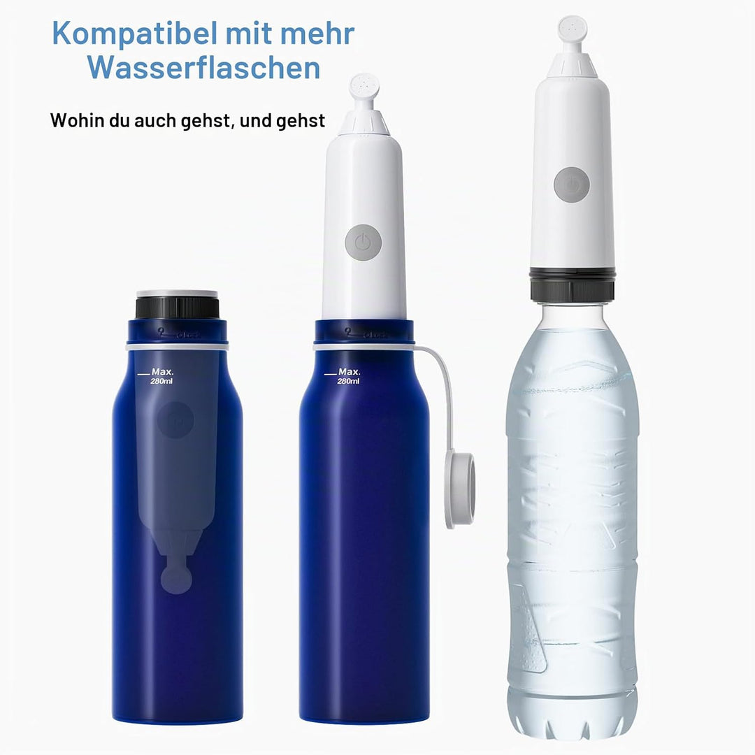 BIGCOW Tragbare Bidet mit 3 Sprühmodi | Elektrische Po Dusche | IPX7 Wasserschutz &amp; Druckregulierung