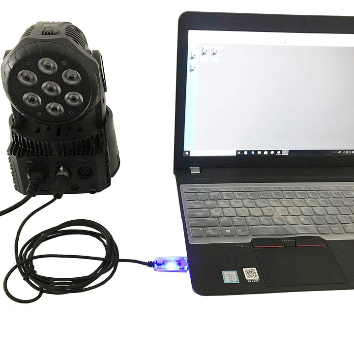 USB zu DMX512 3-Pin XLR Schnittstellenadapter Computer PC Bühnenbeleuchtung Controller Dimmer USB zu