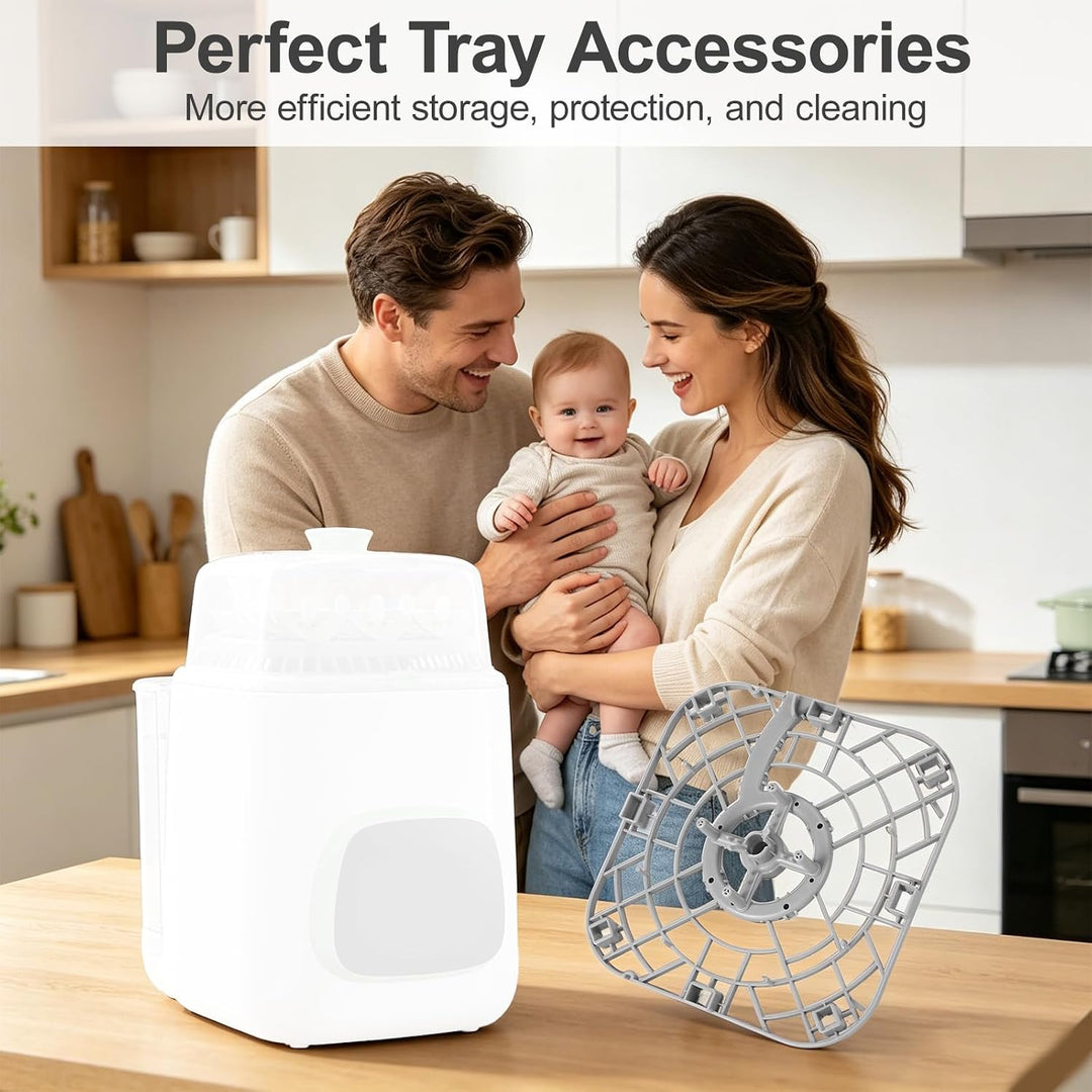 Ersatz-Bodenablage für Momcozy KleanPal Pro BS03 Babyflaschenspüler, BPA-Freie Basisablage Hitzebest