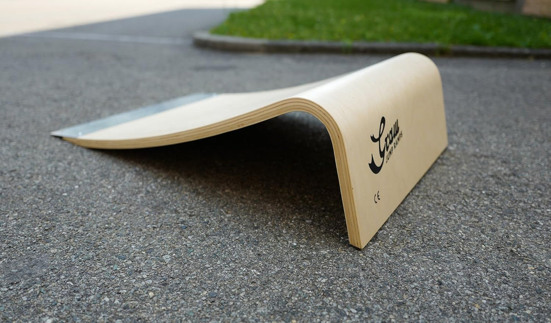 Graw Jump Ramps G20 Sprungrampe - 20 cm Höhe - Für Skateboard, Scooter, Roller, Skates, RC und ander