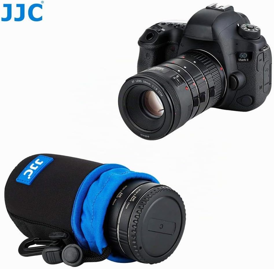 JJC Autofokus Makro Zwischenringe (AF) mit TTL-Belichtung für Makrofotographie 12mm 20mm und 36mm (P