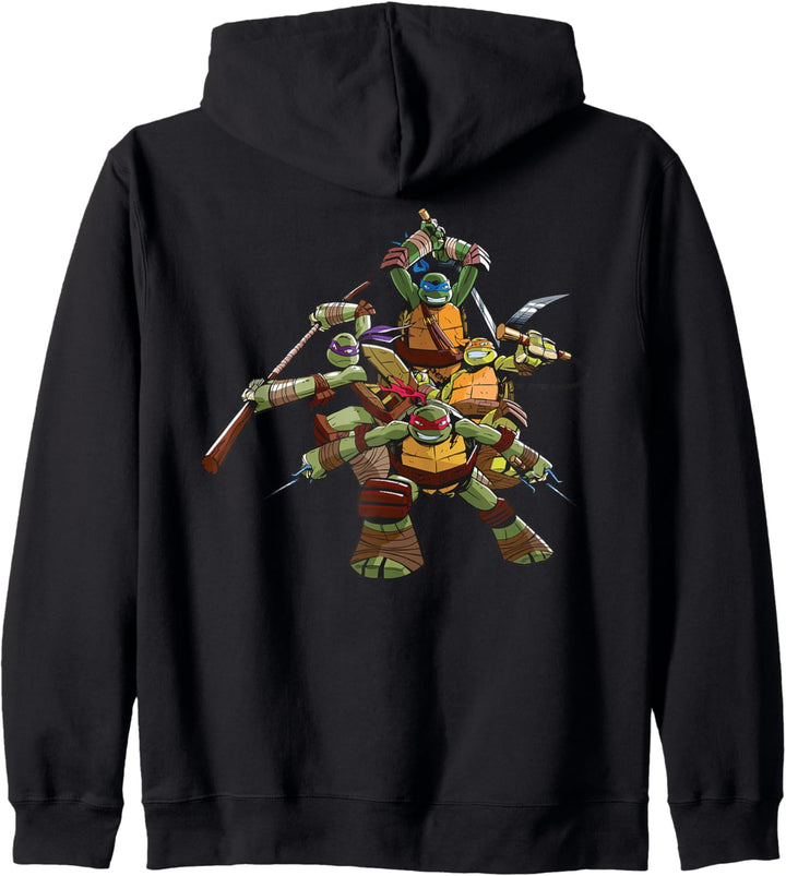 Gang-Pose von Teenage Mutant Ninja Turtles Kapuzenjacke