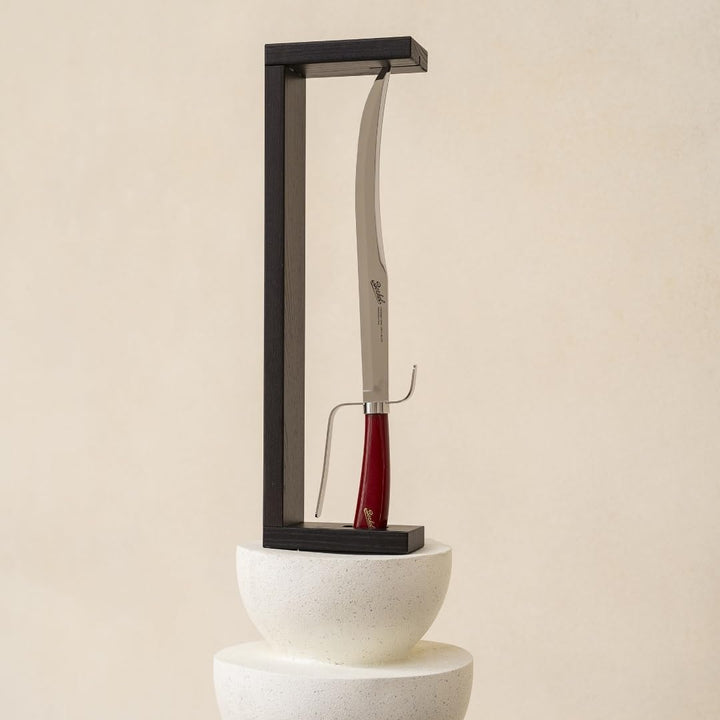 Van Berkel - Champagnersäbel Superior - Sabrage Serie | Klingenlänge: 52 cm | Griff: Rot Rot Normal,