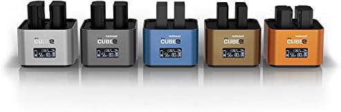 Hähnel ProCube 2 Doppel-Ladegerät für Canon LP-E6, LP-E6n, LP-E6NH / LP-E8 / LP-E17, für Canon