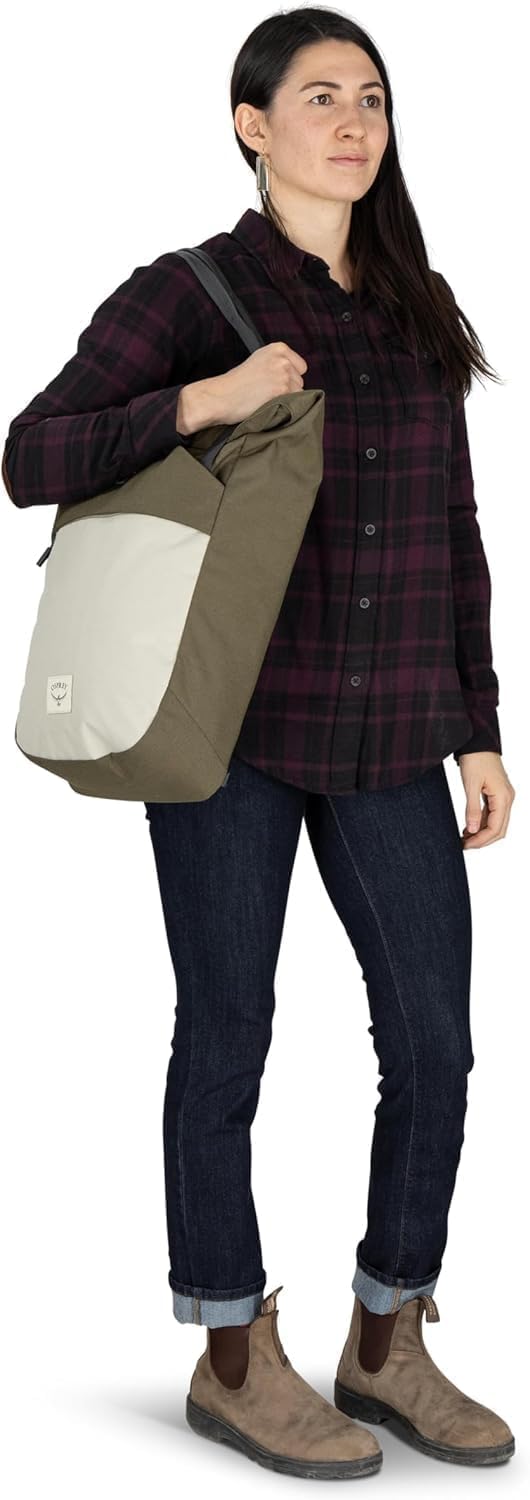 Osprey Arcane Tragetasche Rucksack für jeden Tag 18.5H x 12.2W x 10.63D inches Mittelgrau Meliert, 1