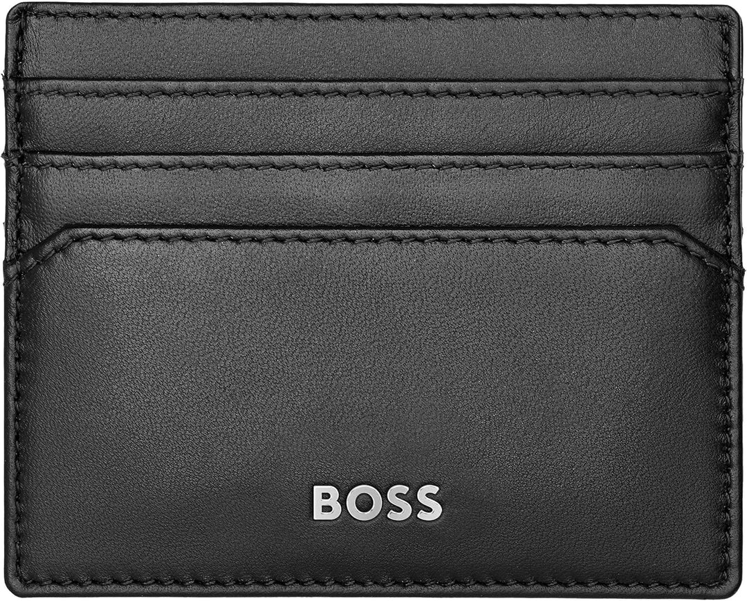 Hugo Boss Classic Smooth Card Holder Black 16.2 Schwarz, 16.2 Schwarz