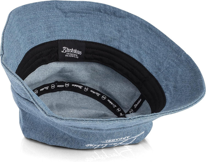 Blackskies EOS Bucket Hat | Herren Damen Unisex Sonnenhut Fischerhut Jeans Denim Einheitsgrösse Eos