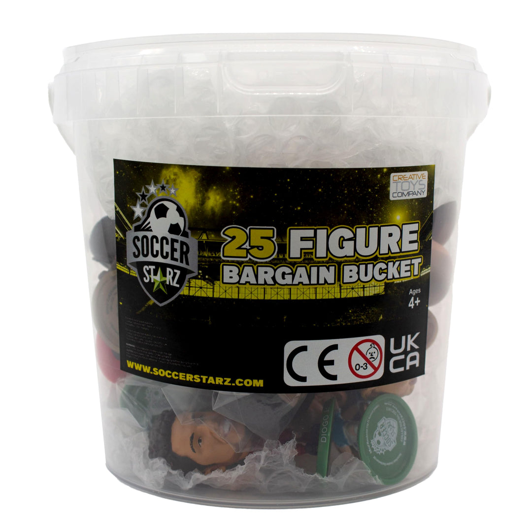 SoccerStarz - 25 Piece Bargain Bucket (Premium) 25 Piece Bucket [Premium], 25 Piece Bucket [Premium]