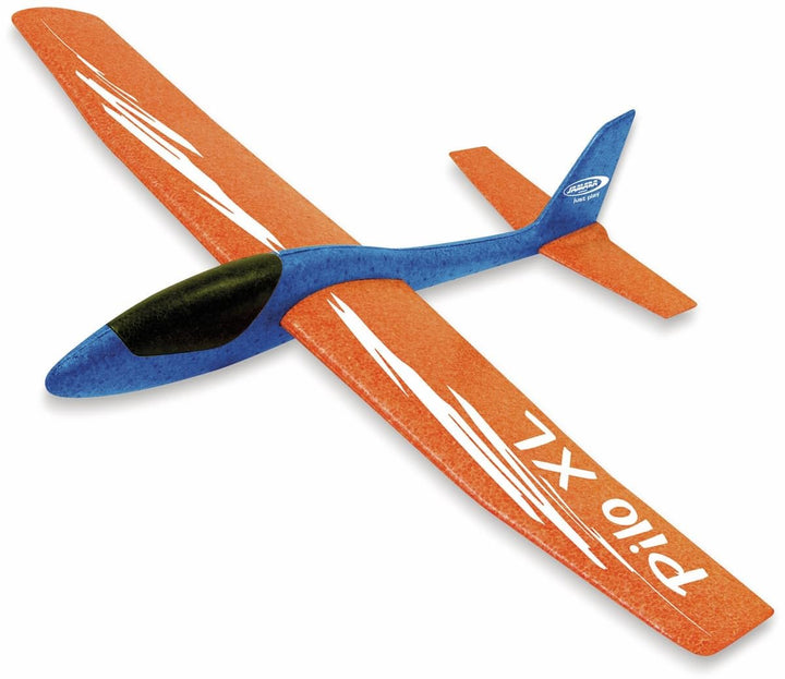 Schaumwurfgleiter 2in1 - Pilo XL - Super leicht (160g), Fast unzerstörbar, Höhenleitwerks für Loopin