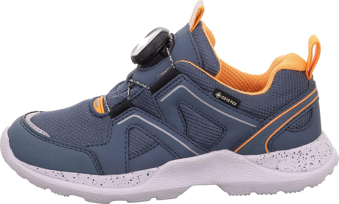Superfit Jungen Rush Gore-tex Lauflernschuhe 28 EU Blau Orange 8020, 28 EU Blau Orange 8020