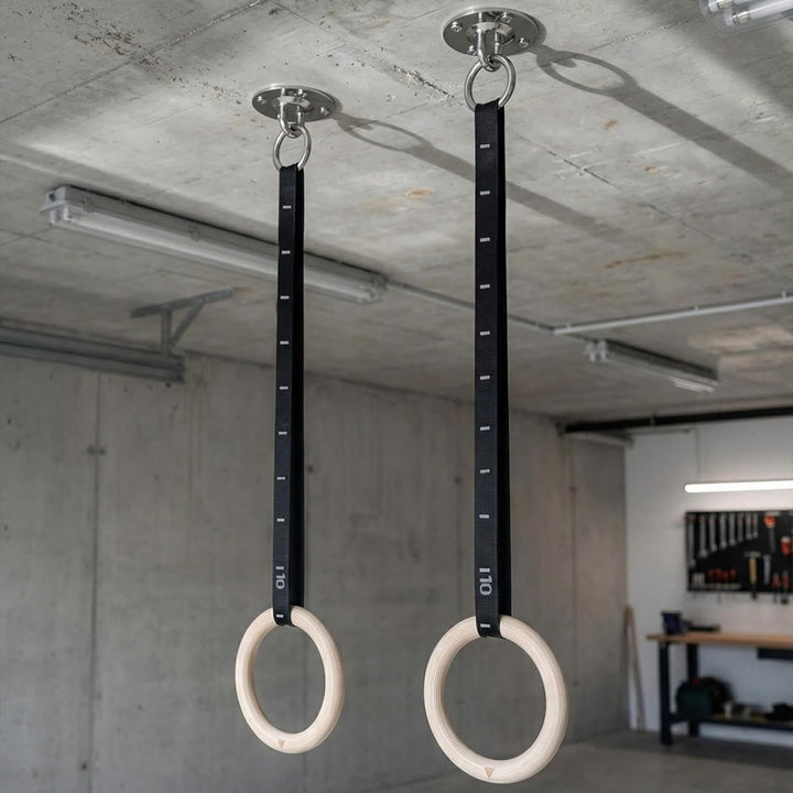 GORNATION Edelstahl Wand- und Deckenanker für Schlingentrainer, Wandhalterung für Aufhängegurte, Gym