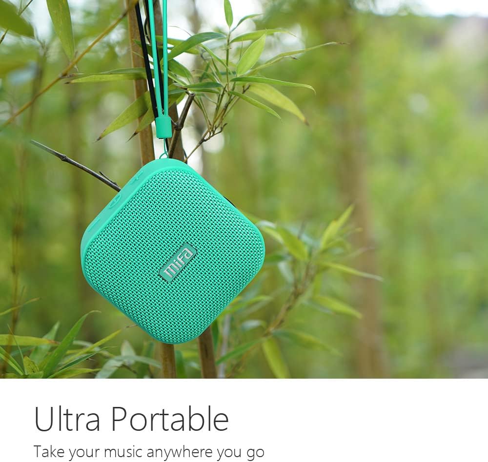 MIFA A1 Mini Lautsprecher Bluetooth, Technologie True Wireless Stereo, 15 Stunden Spielzeit, IP56 Wa