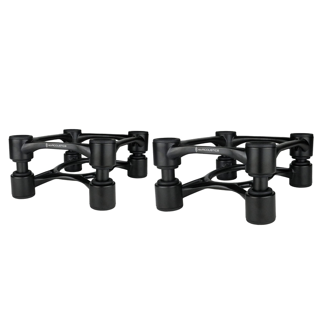 IsoAcoustics Aperta-Serie mit Lautsprecherstativen, schwingungsdämpfend, mit Einstellbarer Neigung: