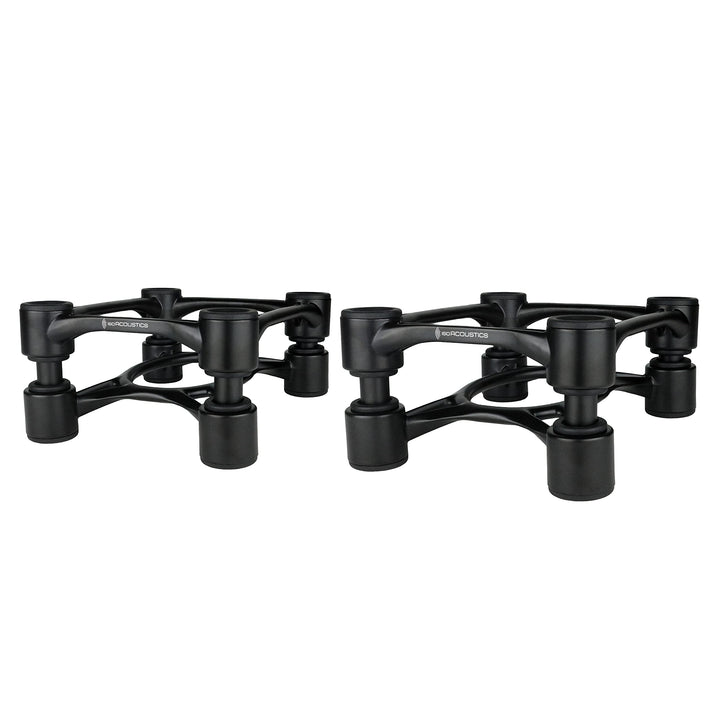 IsoAcoustics Aperta-Serie mit Lautsprecherstativen, schwingungsdämpfend, mit Einstellbarer Neigung: