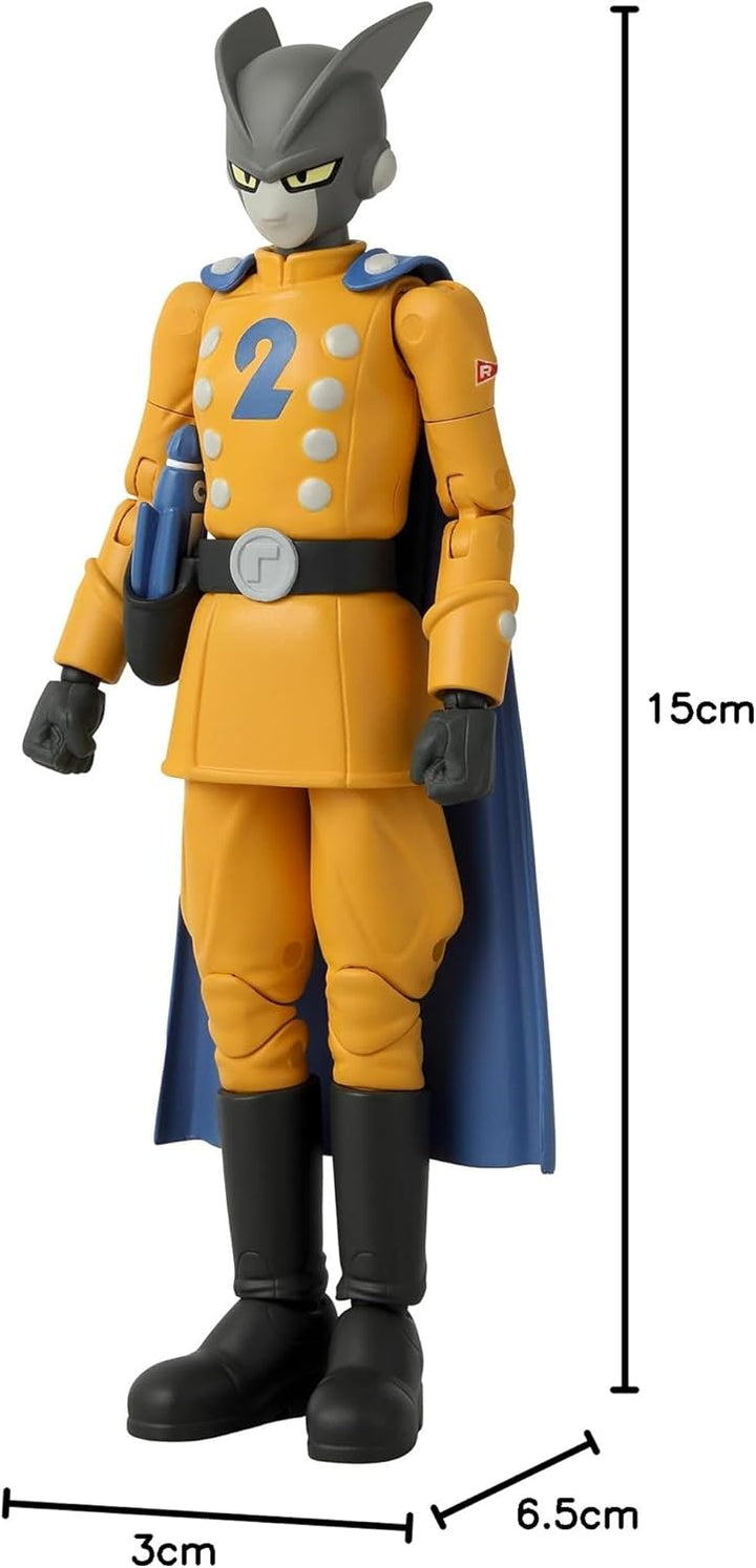 BANDAI – Dragon Ball Super Super Hero– Dragon Star Figur 17 cm – Gamma 2-40724 Gamma 2 (Dragon Ball
